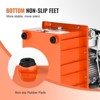 VEVOR Electric Hydraulic Pump, 10000 PSI 750W 110V 488 in³/8L Capacity, Double Acting Solenoid Valve, Electric Driven Hydraulic Pump, Orange - 4 of 4