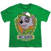 Boys' Short Sleeve Paw Patrol Rocky Shield Kids T-Shirt - 2 of 4