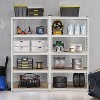 5-Shelf Garage Storage Racks, Metal Industrial Shelving/Clutter Racks, Closet Storage Racks, Garage, Kitchen Basement, Laundry Room - 3 of 4