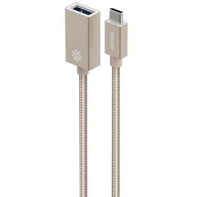 Kanex USB-C to USB-A Female Adapter Gold