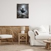 Stupell Industries Witch in Moonlit Forest Floating Frame Canvas Art - 3 of 4