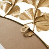 GlasFlength Decorative Wall Mirrors Boho Mirror Vanity Mirror Frameless Wall Art Decor Wall Mirrors for Living Room, Gold, 30.5"*30.5"*1" - 4 of 4