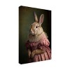 Canvas Wall Art - Treechild 'Mrs Bunny`s Daughter' Wall Art for Living Room, Bedroom, or Office Décor by Trademark Fine Art - 12 x 19 Inches - 2 of 4