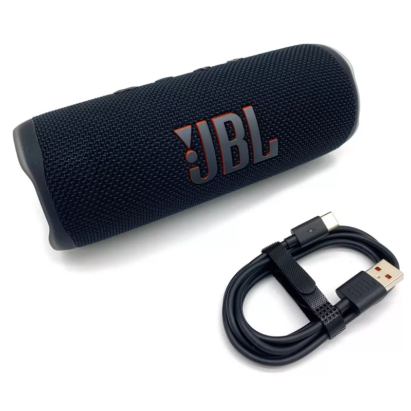 JBL Flip 6 Portable Waterproof Bluetooth Speaker - Black