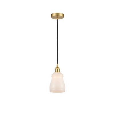 Ellery - 1 Light Cord Hung Mini Pendant In Nautiical Style-9.75 Inches Tall and 4.5 Inches Wide