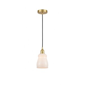 Ellery - 1 Light Cord Hung Mini Pendant In Nautiical Style-9.75 Inches Tall and 4.5 Inches Wide - 1 of 1