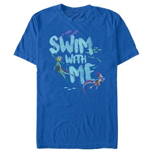 Men's Luca Swim With Me Sea Monsters T-Shirt - 1 of 4