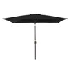Sonkuki 6×9FT Rectangular Outdoor Patio Umbrella w/Push Button Tilt and Crank Handle, Sun-Protective - 2 of 4