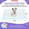 PetsWorld 3XL (37x54 inch) Dog Training & Potty Pads Pads 50 Count - 3 of 4