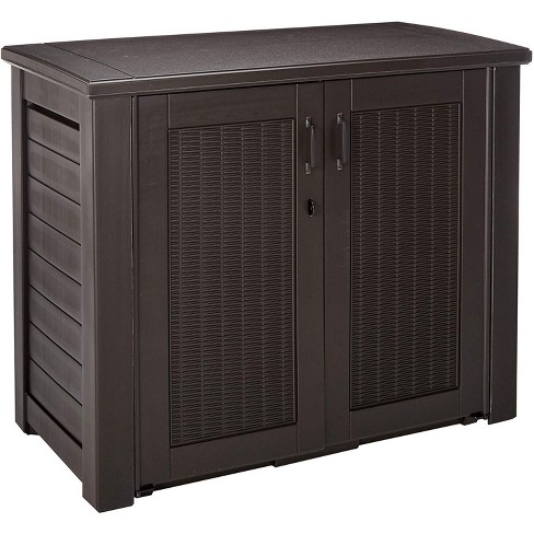 Rubbermaid 32 Gallon Resin Deck Box With Seat At Menards