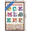 Trends International Hello Kitty and Friends: 24 College Letter - Group Framed Wall Poster Prints - 3 of 4