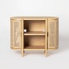 Portola Hills Caned Door Console with Shelves - Threshold™ designed with Studio McGee - image 3 of 4