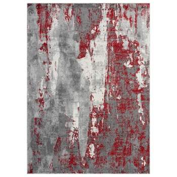 Luxe Weavers Lagos Collection Abstract Woven Area Rug