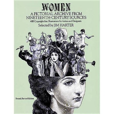 Women - (Dover Pictorial Archive) 2nd Edition by  Jim Harter (Paperback)