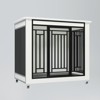 FURNIinspire Pet Crates and Houses 31in Wooden Medium Dog Cage Furniture, Multicolored, 20.86"*31.88"*29.92" - 4 of 4