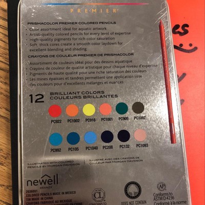 Prismacolor Premier Soft Core Colored Pencils, Assorted Colors, Set Of 72 :  Target
