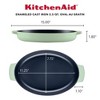 KitchenAid 2.5qt Enameled Cast Iron Au Gratin - Pistachio - 2 of 4