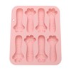 Unique Bargains Candy Moulds 8-Cavity Cat Paw Candy Mould Hand Wash 7.4"x6.1"x0.75" 1 Pc - 3 of 4