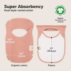 KeaBabies 8-Pack Hallo Baby Drool Bibs , Baby Bibs for Boys, Girls, Pull-on Bibs for Baby Boy, Baby Girl, Baby Bib Unisex - 3 of 4