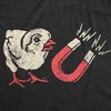 Mens Chick Magnet T Shirt Funny Holiday Sunday Baby Chick Holiday Novelty Tee - Crazy Dog Men's T Shirt - 2 of 4