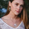 Pavilion Gift Company - Gold Swirl - Mother of Pearl Necklace - Necklaces - 2 of 4