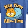 Women's - Garfield - Nap Time All The Time Short Sleeve Graphic T-Shirt - 2 of 4