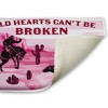 Stupell Industries Wild Hearts Can'T Be Broken Printed Plush Bath Mat And Bath Rug, Design By Diane Labombarbe, 18"X30" - 2 of 4