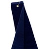 TowelSoft Premium 100% Cotton Terry Velour Golf Towel with Tri-fold Hook & Grommet Placement 16 inch x 26 inch - 4 of 4