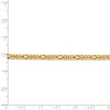 Black Bow Jewelry 3.25mm, 14k Yellow Gold, Solid Byzantine Chain Bracelet - 4 of 4