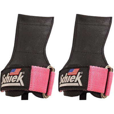 Schiek Sports Model 1900 Ultimate Grip Weight Lifting Straps - Pink