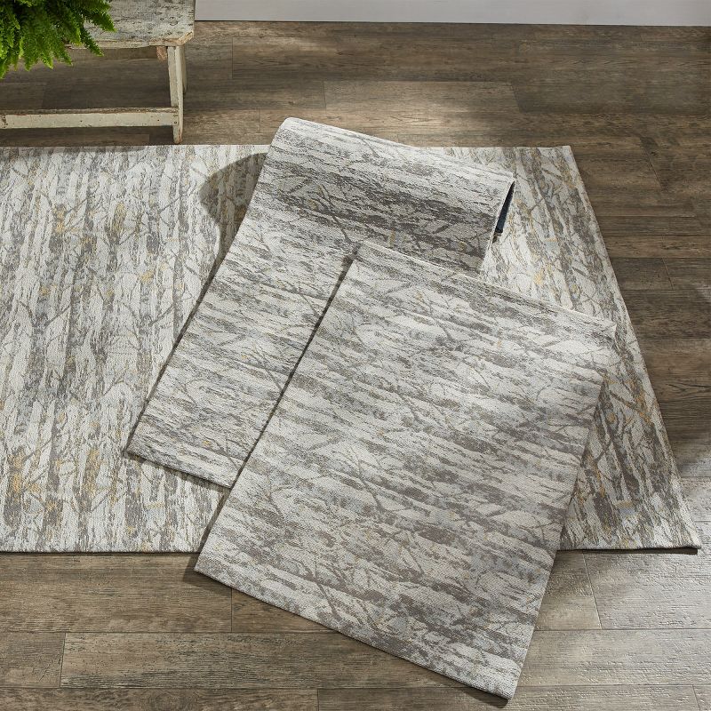 Park Designs Wild And Beautiful Birch Chenille Rug 2' x 3', 2 of 4