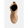 Kasper Suede Chunky Lug Women Boots - 4 of 4