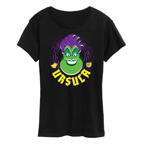 Women's - Disney Villains - Ursula Short Sleeve Graphic T-Shirt - image 1 of 4