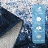 Soft Modern Area Rug - Stain-Resistant, Non-Slip Indoor Carpet for Living Room or Office - 3 of 4