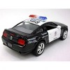 KiNSMART 2006 Ford Mustang GT Police Edition 5 inch 1:38 Scale Die Cast Metal Toy Police Car with Pullback Action - 4 of 4