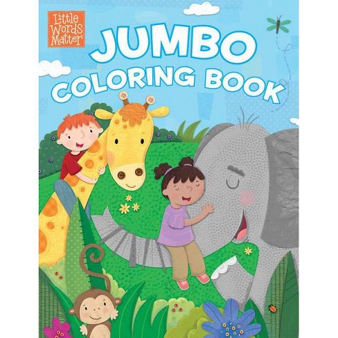 Download Little Words Matter Jumbo Coloring Book By B H Kids Editorial Paperback Target
