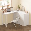 NicBex Modern Adjustable Computer Desk with Murphy Cabinet Bed,Teens Student Dresser Bed,Home Office Desk for Guest Room,Studio - 2 of 4