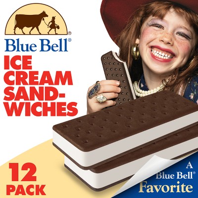 Blue Bell Mini Ice Cream Sandwiches - 36.8oz/16ct
