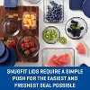 16-PC Glass Storage Containers with Lids (8 Containers & 8 Blue Lids) - 4 of 4
