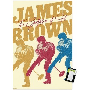 Trends International James Brown - The Godfather of Soul Unframed Wall Poster Prints - 1 of 4