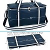 NCAA West Virginia Mountaineers Folding Soft Sided Cooler -64 Cans - 4 of 4