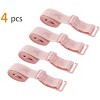 Allegra K Women's Stretchable Shoulder Bra Straps Adjustable Elastic Straps 2 Pairs - 2 of 4