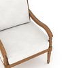 New Classic Furniture, Savannah Wood Patio Club Chair in Natural/White (Set of 2) - 4 of 4