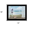 HomeRoots Irises on Windowsill Black Framed Print Wall Art - 3 of 4