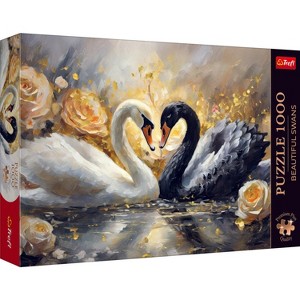 Trefl Premium Plus Beautiful Swans 1000 Piece Puzzle - 1 of 4