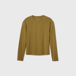 Women S Long Sleeve T Shirt A New Day Target