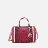 MKF Collection Eleanor Faux Crocodile-Embossed Vegan Leather Women’s Satchel by Mia K - 2 of 4