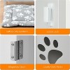 coucheta Large Storage Cat House, Hide Litter Tray with Single Door - 3 of 4