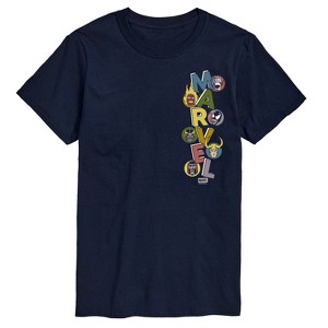 Men's - Marvel - Marvel Villains Stacked Short Sleeve Graphic T-Shirt - 1 of 3