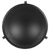 Emma and Oliver 22.5" Black Iron Foldable Wood Burning Outdoor Firepit with Mesh Screen & Poker - 3 of 4